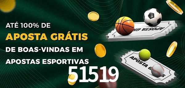 51519 Ate 100% de Aposta Gratis